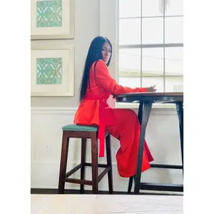Hues of Rust Pantsuit