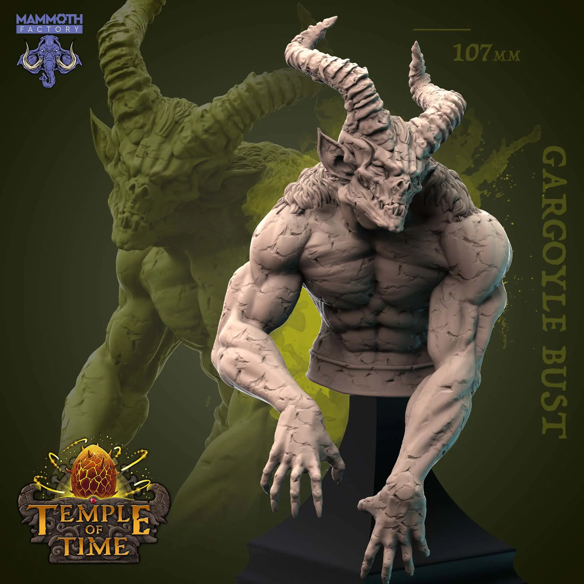 Gargoyle - 107 mm BUST
