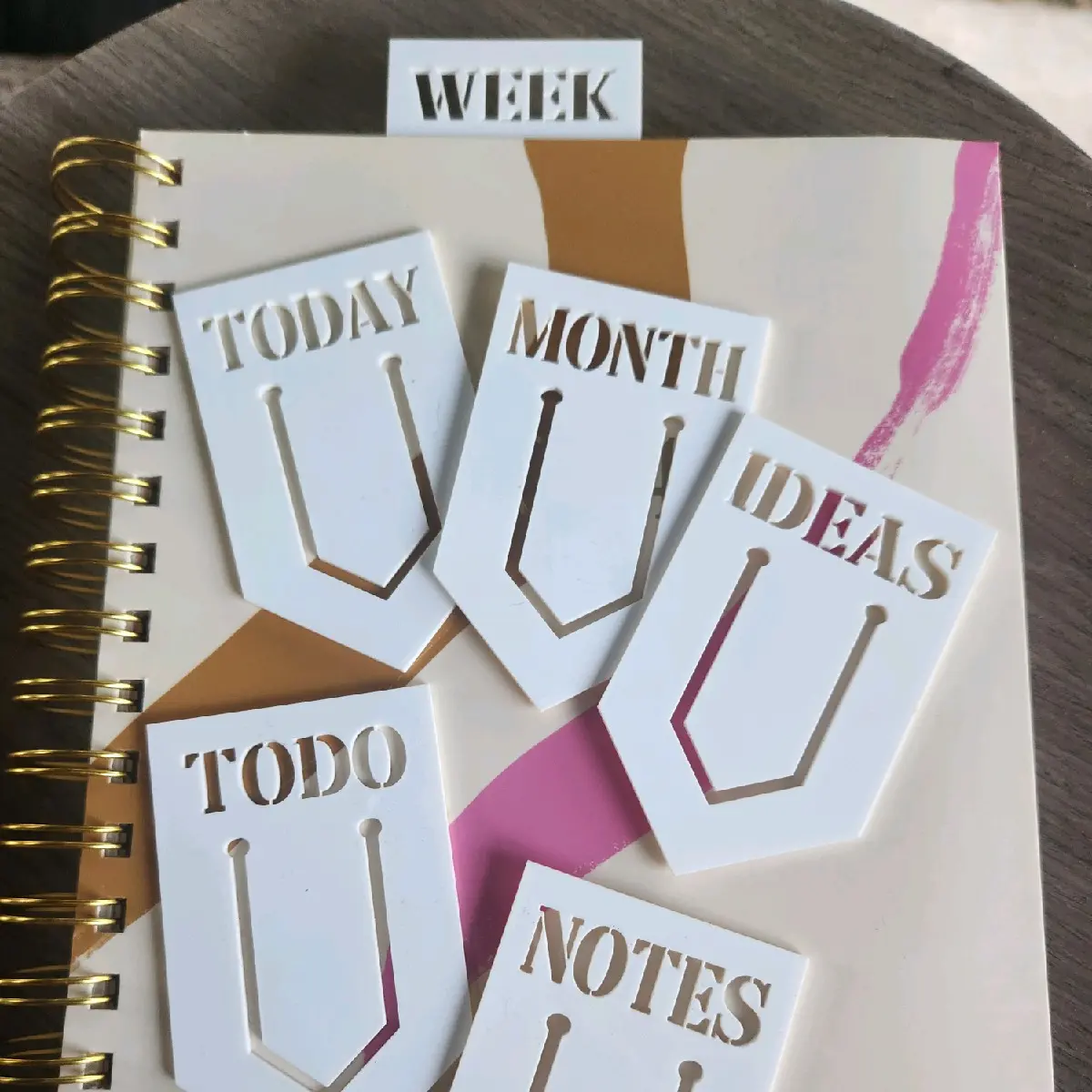 Planner Clips- Set of 6 Planner Clips- Set of 6