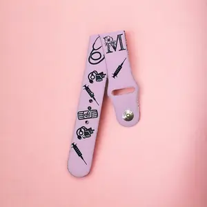 Nurse-Inspired Silicone Watch Band for Healthcare Professionals