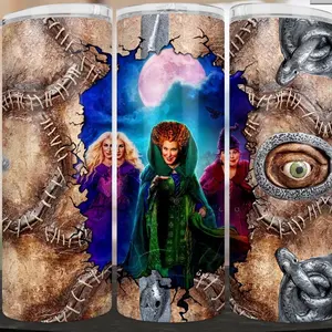 Hocus pocus book tumbler
